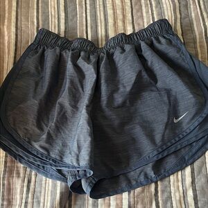 Nike Women's Dark Gray Blue Athletic Shorts